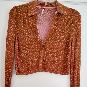 Free People Crop Top Size Small
